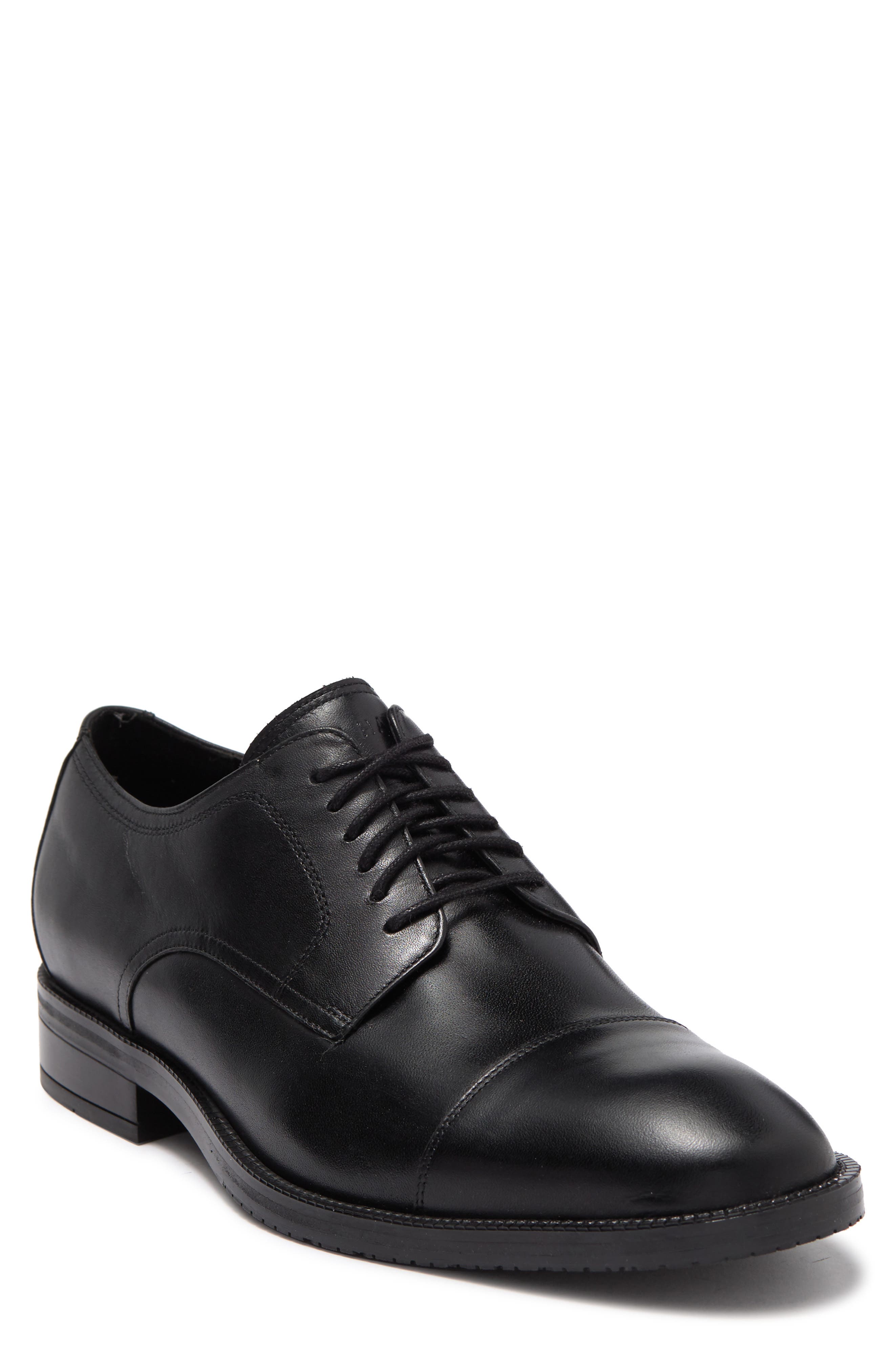 Kenneth Cole New York Mens Wall 2 Wall Cap Toe Oxford Shoes 